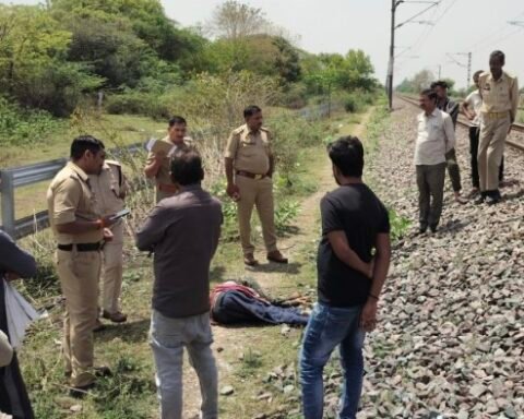 किसान का शव