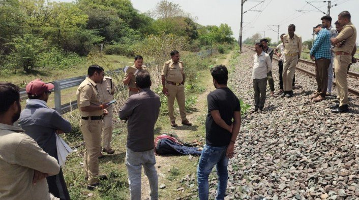 किसान का शव