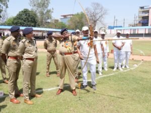 अंतरजनपदीय पुलिस आर्चरी प्रतियोगिता