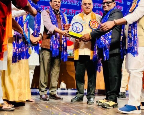 समाजसेवी मुकेश राजपूत को मिला राष्ट्रीय सम्मान