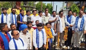 बसपा जिलाध्यक्ष बीडी फुले