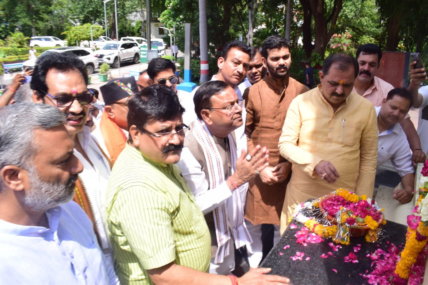 भारतीय जनता पार्टी के प्रदेश अध्यक्ष पंकज चौधरी