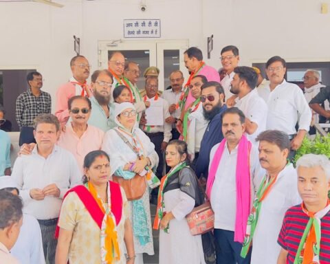 कांग्रेस का प्रदर्शन
