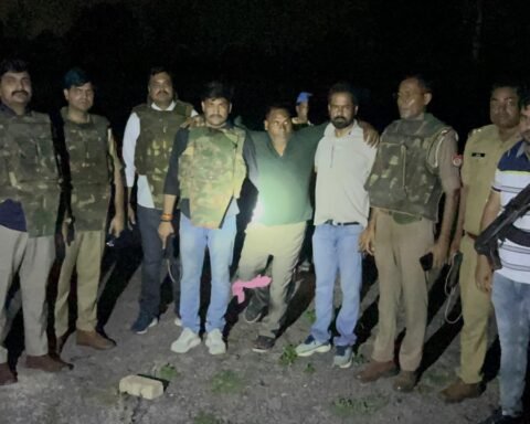 झांसी के बबीना में पुलिस मुठभेड़