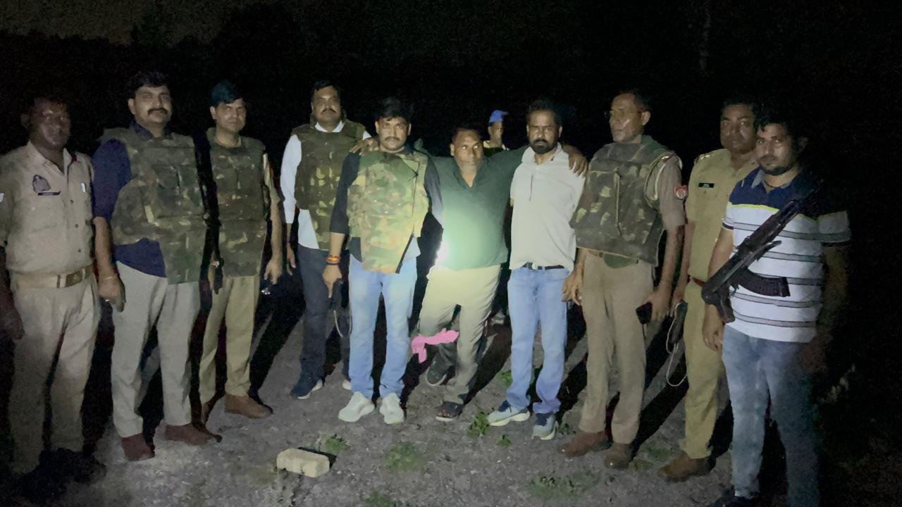 झांसी के बबीना में पुलिस मुठभेड़