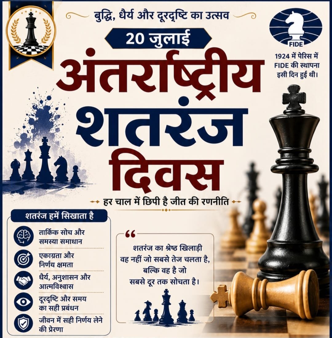अंतरराष्ट्रीय शतरंज दिवस