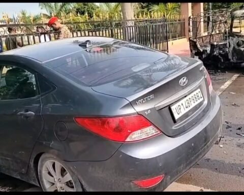 ऑटो में भीषण आग